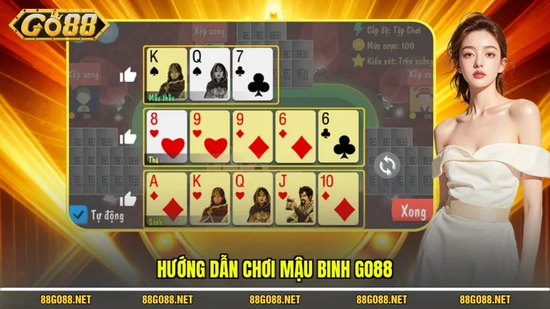 Hướng dẫn chơi Mậu Binh Go88
